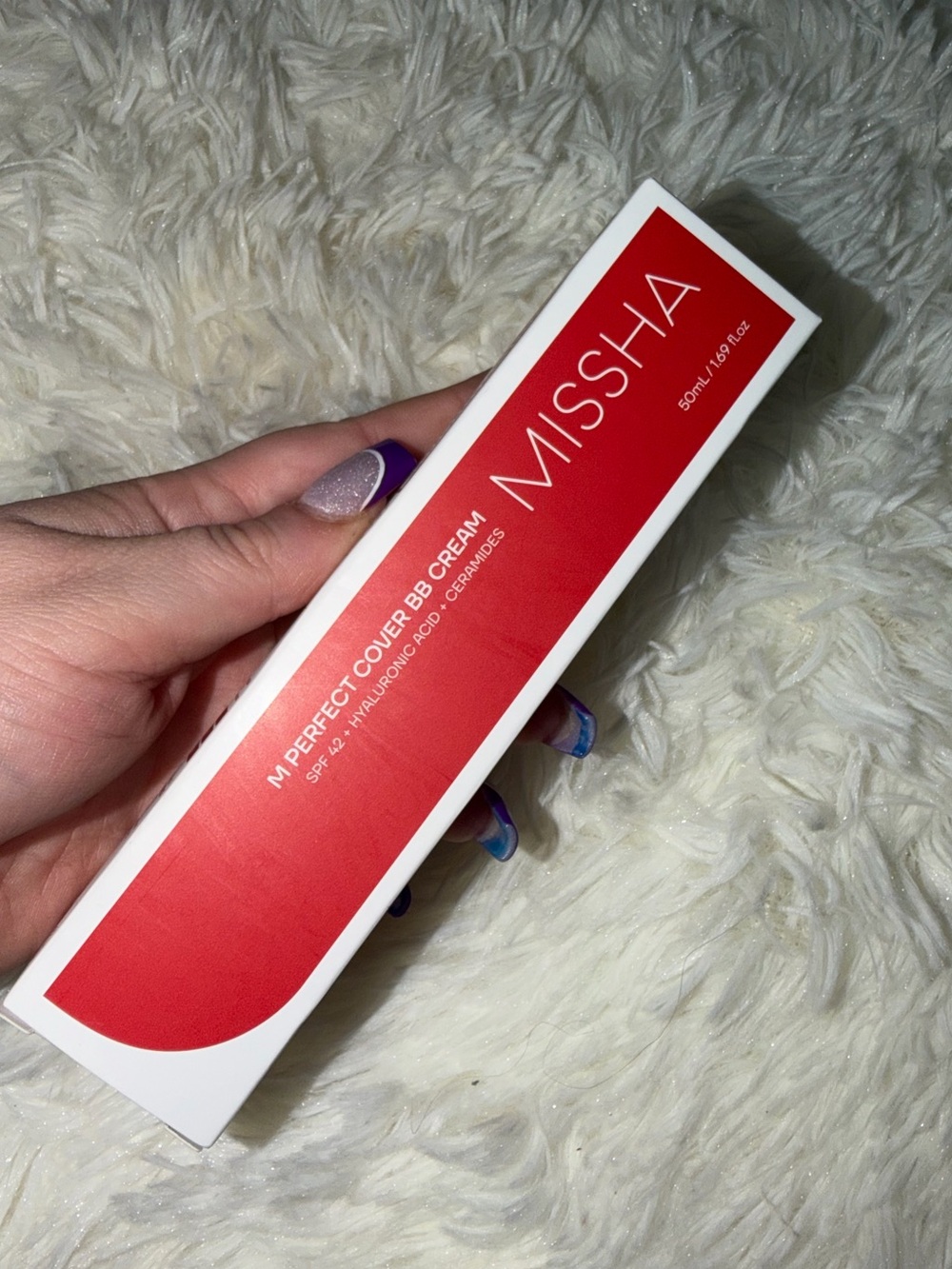 NWB Missha M Perfect Cover BB Cream SPF 42 Color #21 Light Beige
